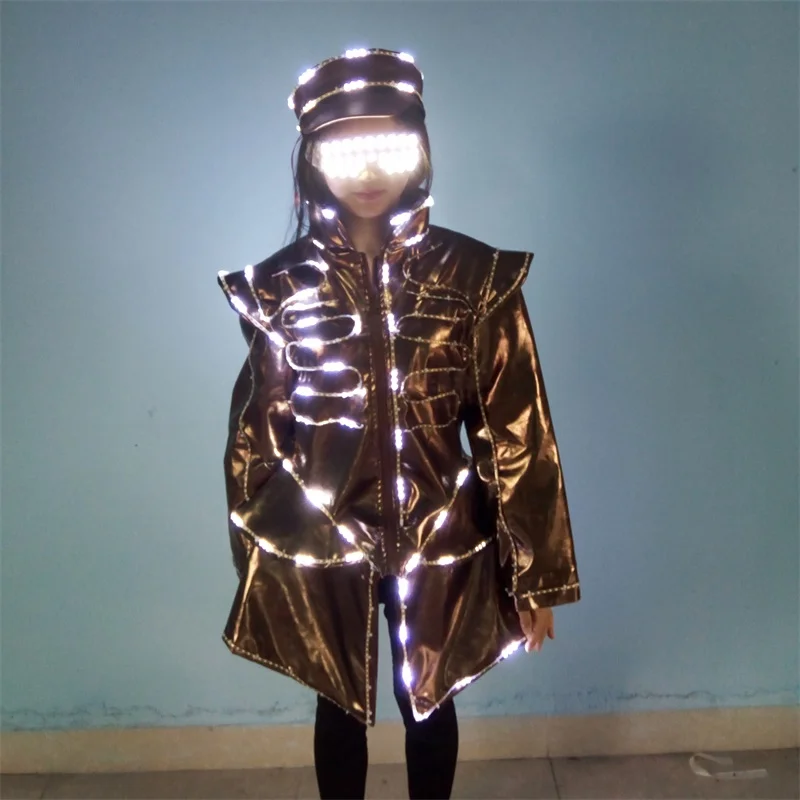 Женская униформа для официанта с очками шляпа подсветильник кой одежда