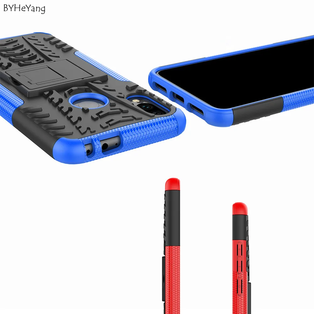 Для Xiaomi Redmi Note 7 чехол противоударный армированный резиновый силиконовый Жесткий