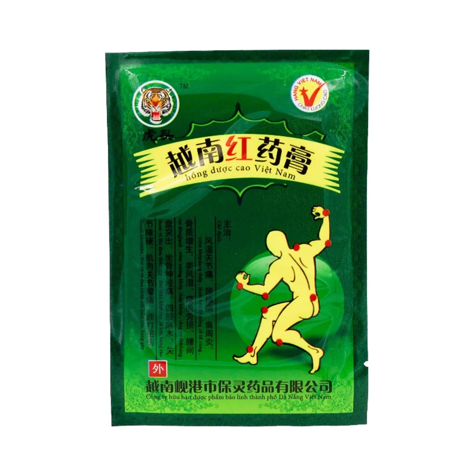40pcs/lot Original Vietnamese Red Tiger Paste Pain Relief Orthopedic patchs relief medical Muscle ache Spine patch | Красота и
