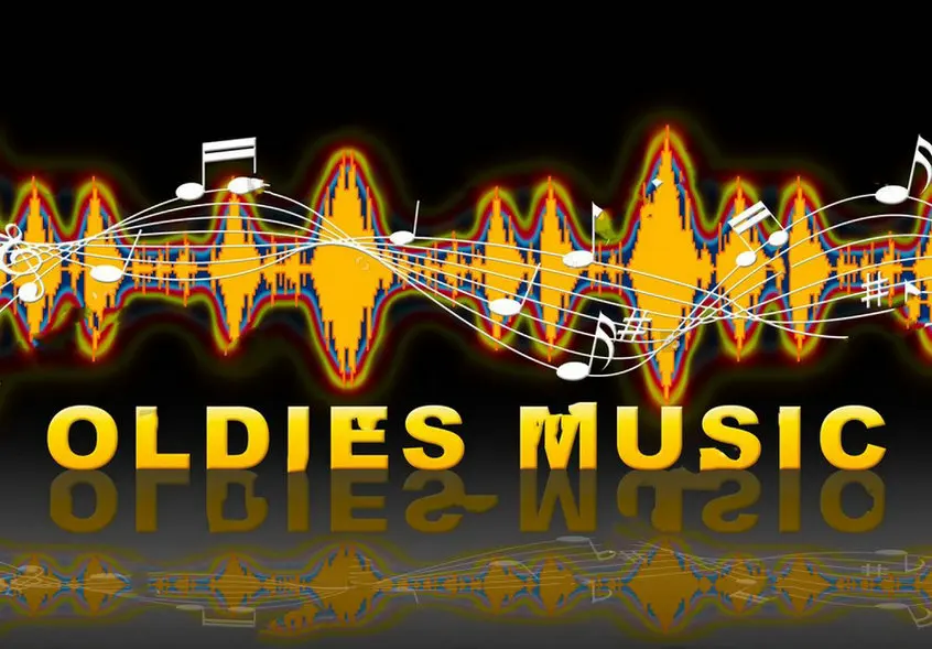 Oldies музыка Soundwave означает классические мелодии фон Высокое качество