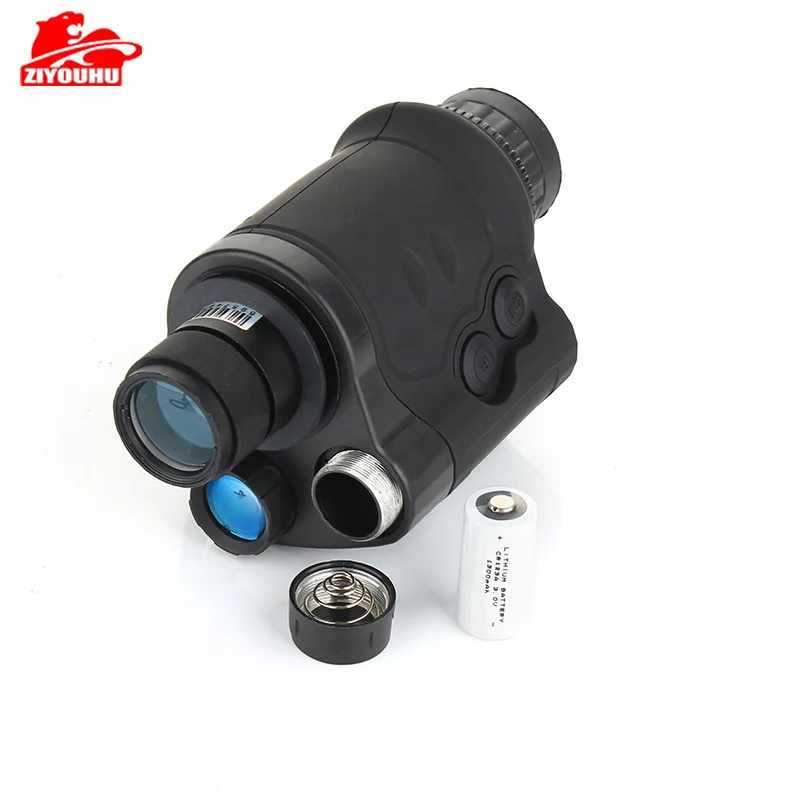 ZYH-093 ZIYOUHU PD-1 шлем Тип устройство ночного видения 1x24 HD инфракрасный телескоп ночного видения 1 поколение+ увеличитель изображения трубка - Цвет: ZYH-093
