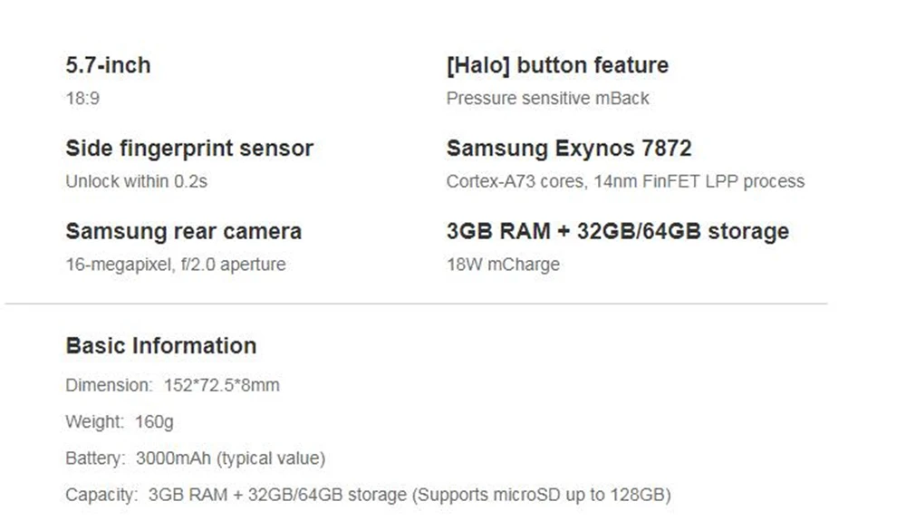 Смартфон Meizu M6s, 3 Гб ОЗУ, 32 Гб ПЗУ, Exynos 7872, Hexa Core, 5,7 дюймов, полный экран, 16,0 Мп+ 8,0 МП, отпечаток пальца, 4G, LTE, мобильный телефон