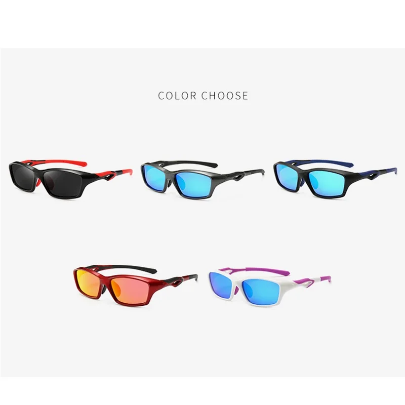 Cubojue TR90 Polarized Men's Sunglasses Sport Sun Glasses for Man Mirrored Polaroid Goggles Driving Running Shades UV400 |