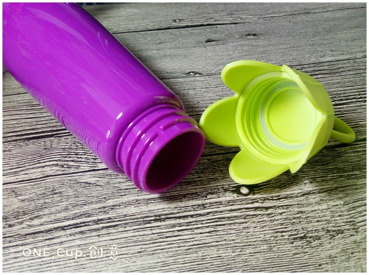 Новинка 420 мл детская пластиковая чашка Мультяшные милые баклажаны изоляционная