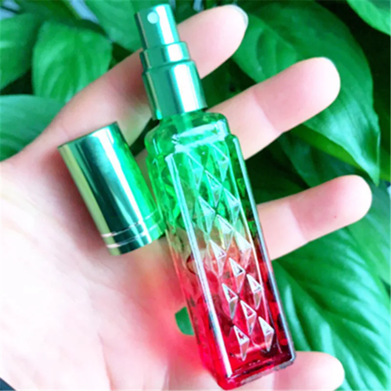 

10ml Portable New Rhombus Color Spray Perfume Empty Bottle 10PCS/LOT