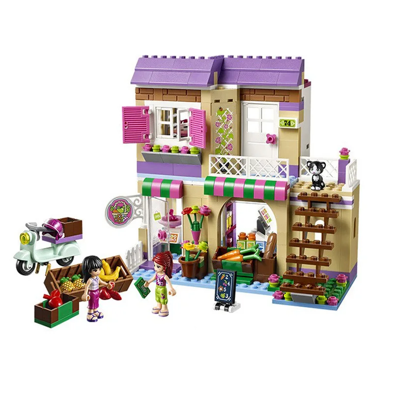 Legoings Замок принцессы Девушки Belle Ариэль Эльза цифры кирпичи девушки друзья дом