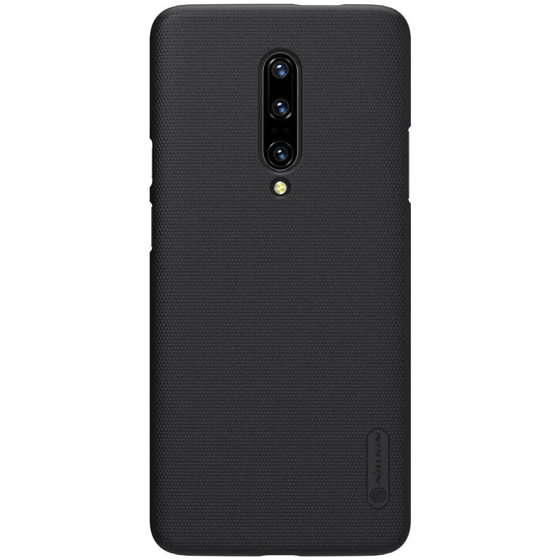 Чехол для Oneplus 7T 7 Pro, матовый жесткий пластиковый чехол Nillkin для бизнес-задней панели, чехол для One Plus 7T 7 Pro, чехол s - Цвет: Black