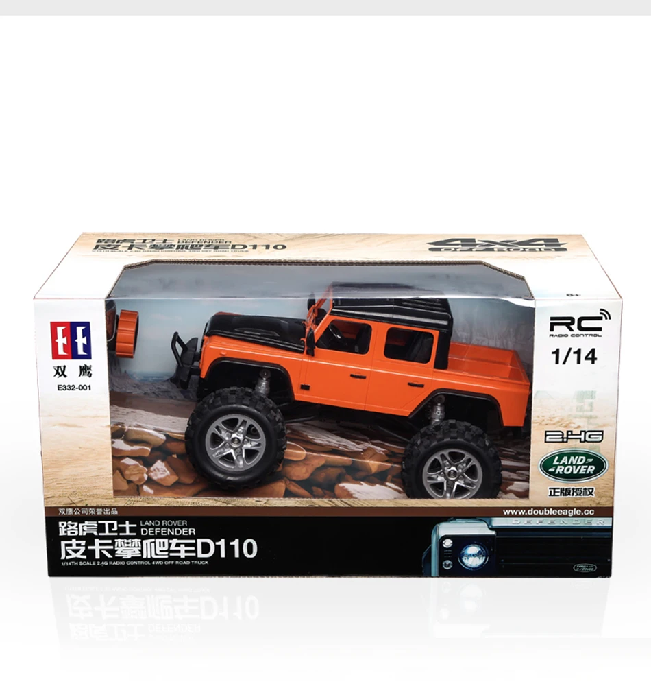 1:14 4WD RC автомобиль 4x4 привод 2,4 GHz Электрический Радио пульт дистанционного управления гоночный скалолазание Carro Defender модель внедорожников автомобиль игрушки