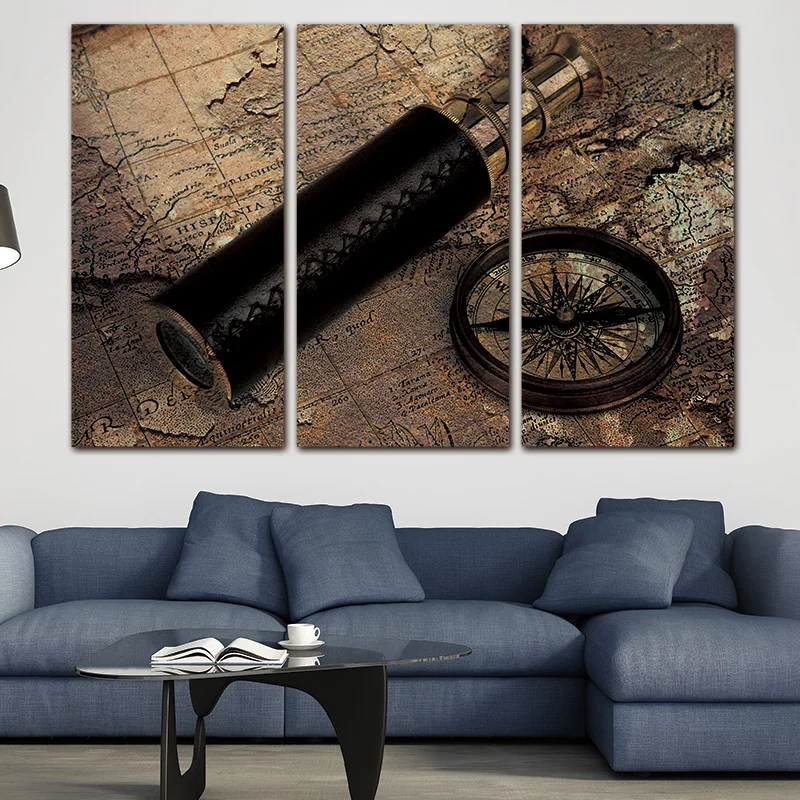 Canvas Painting home decoration painting art canvas and prints map on Wall Art Picture posters no frame | Дом и сад
