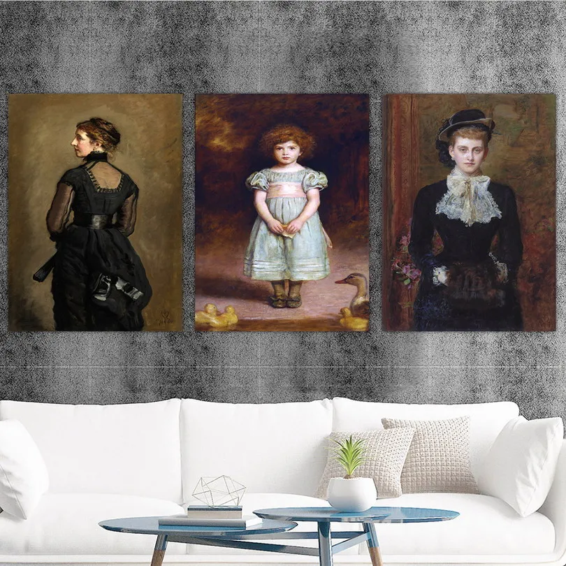 Home Decoration Print Canvas Art Wall Pictures Poster Printings Paintings British John Everett Millais Palace painting | Дом и сад