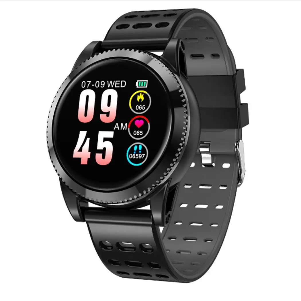 Bluetooth Sports Smart Watch Band Casual Heart Rate Monitor Android IOS About 2hours Fitness Tracker | Электроника