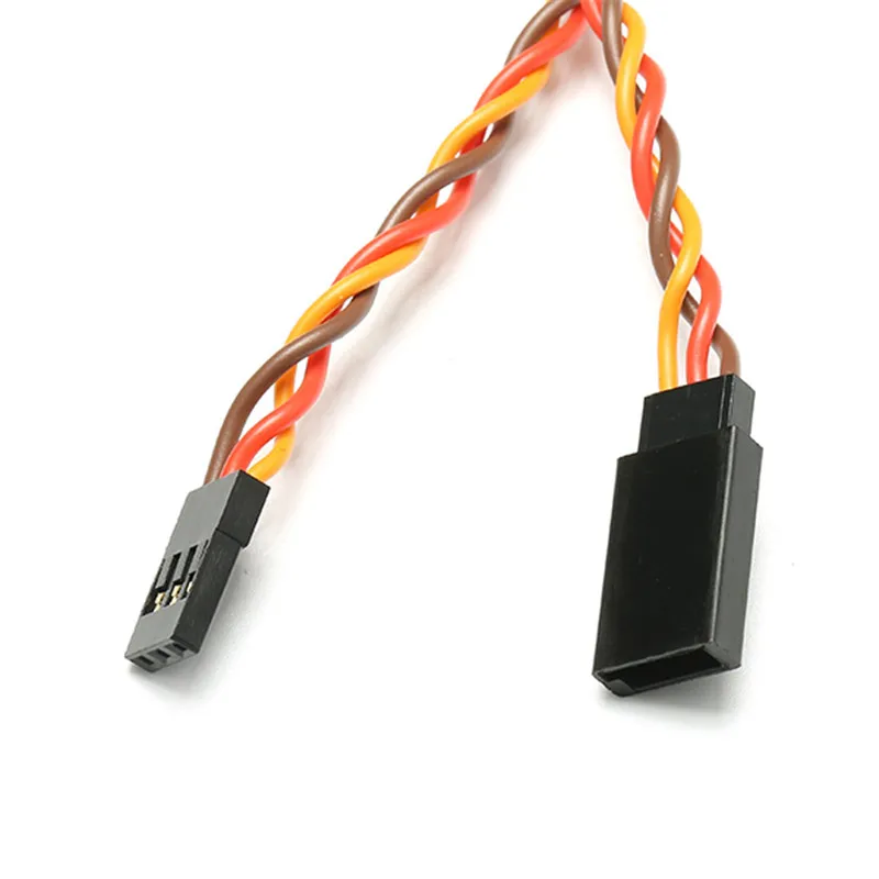Лидер продаж 10 шт 15/30/45/60 см 22AWG 60 сердечника для Futaba JR анти-помех Servo мм, удлиняющий кабель, для RC вертолет Часть