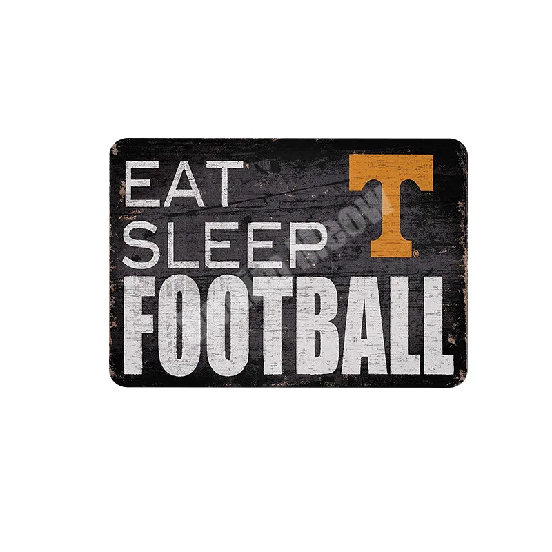 N271 Alabama плакат Steelers все что мне нужно это футбол и моя собака металлические знаки