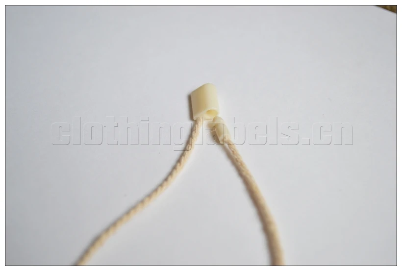 

hang tag string for clothing tag no logo plastic string tag seal