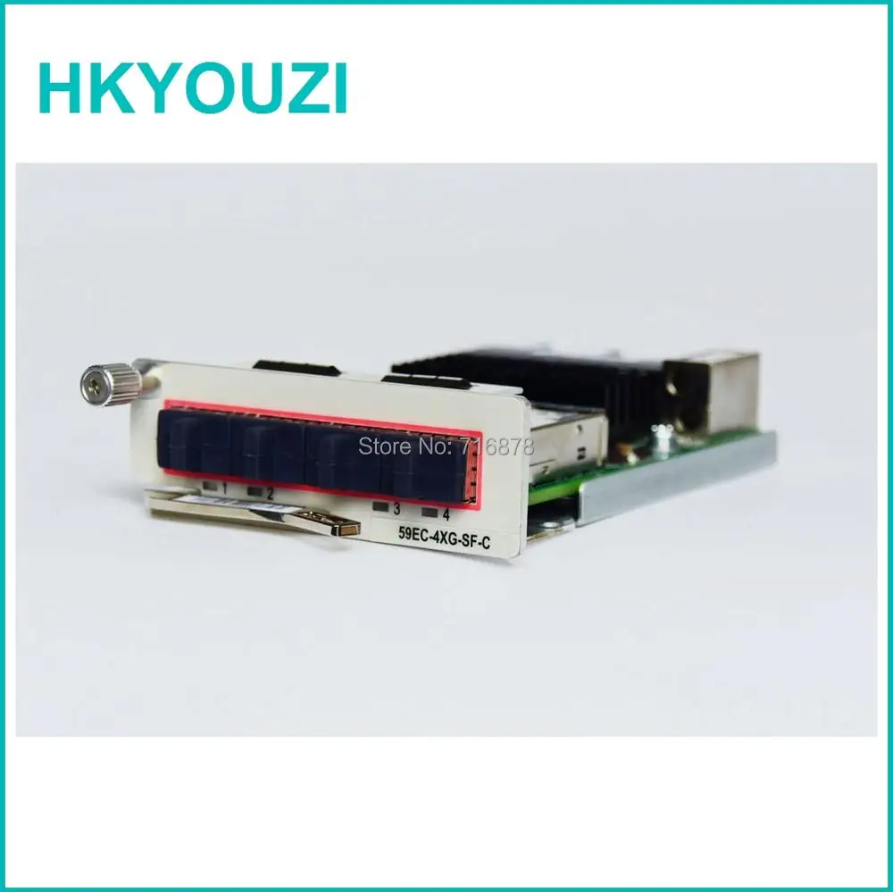 В наличии 59EC-4XG-SF-C RS-59EC-4XG-SFP + плата 4 * 10GE SFP карта порта uplink для ZXR10 5900E switch | Мобильные