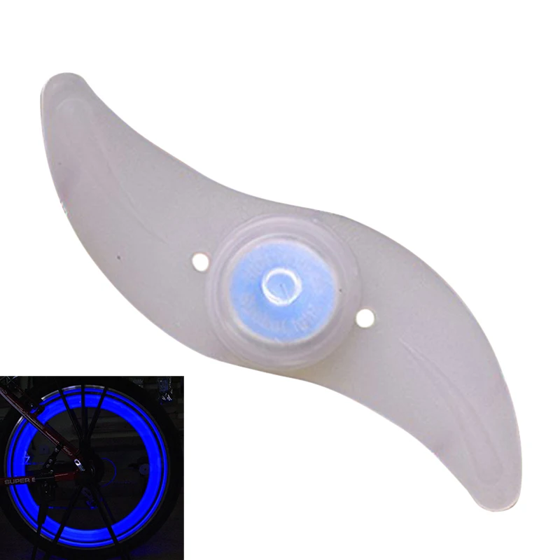 2 шт. хит продаж велосипедная лампа на спицы велосипедный ивовой светодиодный