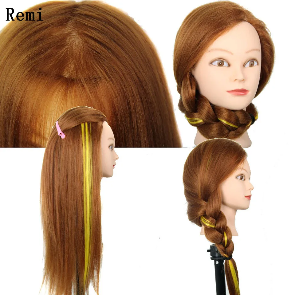 Голова-манекен для обучения женщины голова-манекен яки 24 дюйма парикмахерской