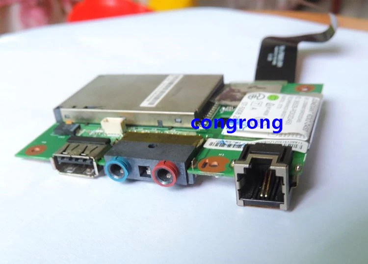 USB аудио сетевой кардридер для Lenovo Thinkpad X200 X200S X201 X201I|Комплектующие ремонта