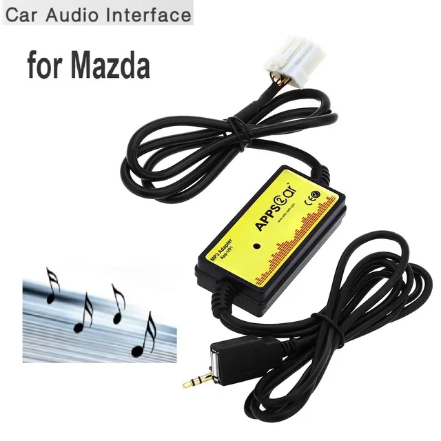Оригинальный автомобильный аудио интерфейс адаптер для Mazda MP3 USB SD AUX кабель