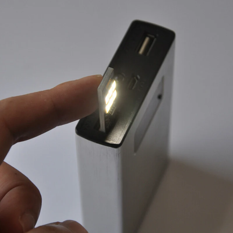1 шт. Портативный мини USB Мощность 6 светодиодный Ночной светильник лампа Вт 5В