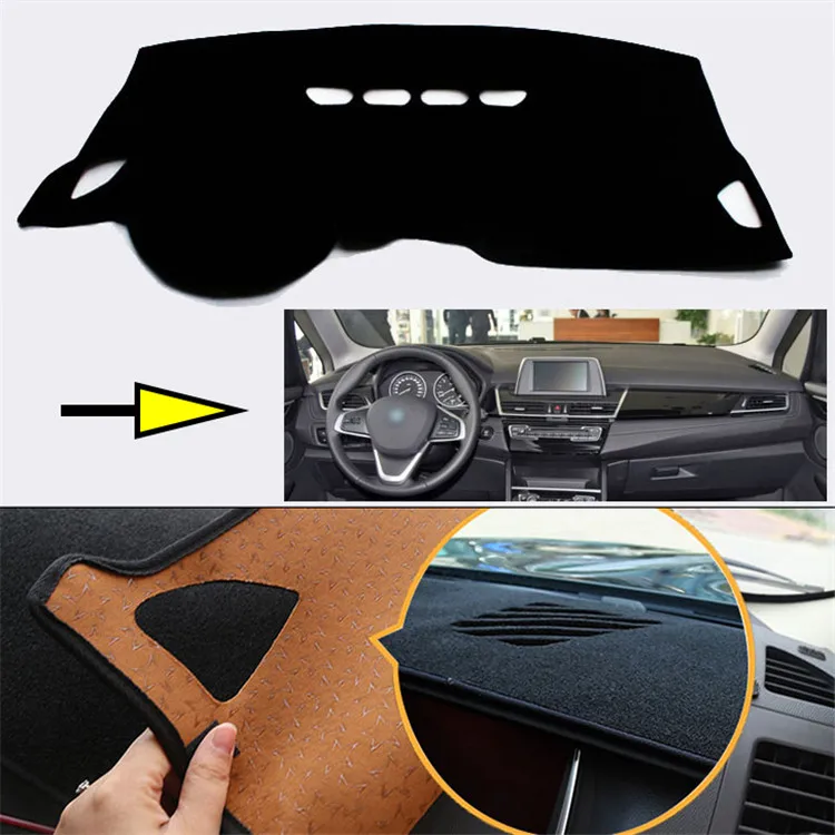 

New Interior Dashboard Carpet Photophobism Protective Pad Mat For BMW 2 Series Touring