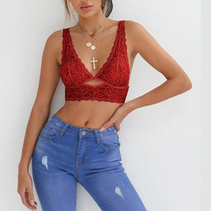 Соблазнительный кружевной бюстгальтер без стального кольца сексуальное женское нижнее белье|Лифчики| |