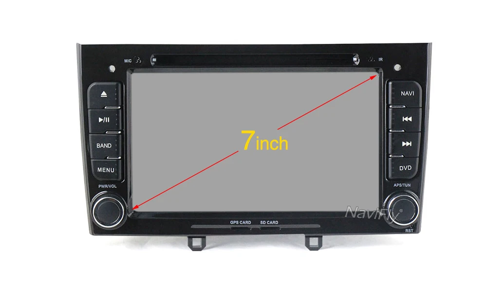 NaviFly Android 7,1 автомобильный Радио gps навигатор для peugeot 308 408 308SW Авторадио мультимедийный плеер 4G wifi BT RDS карта