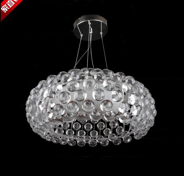 50 см/65 см Современный кабош подвесные светильники для спальни столовой