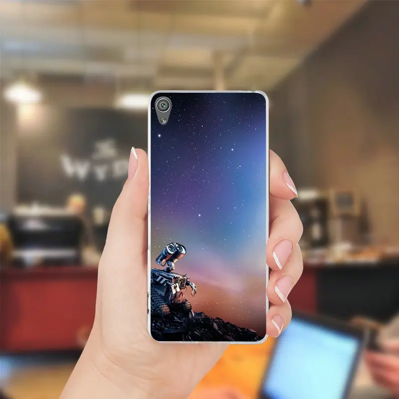 Модные стена фильм Мягкие TPU мобильного телефона Чехлы для sony Xperia Z Z1 Z2 Z3 Z4 Z5