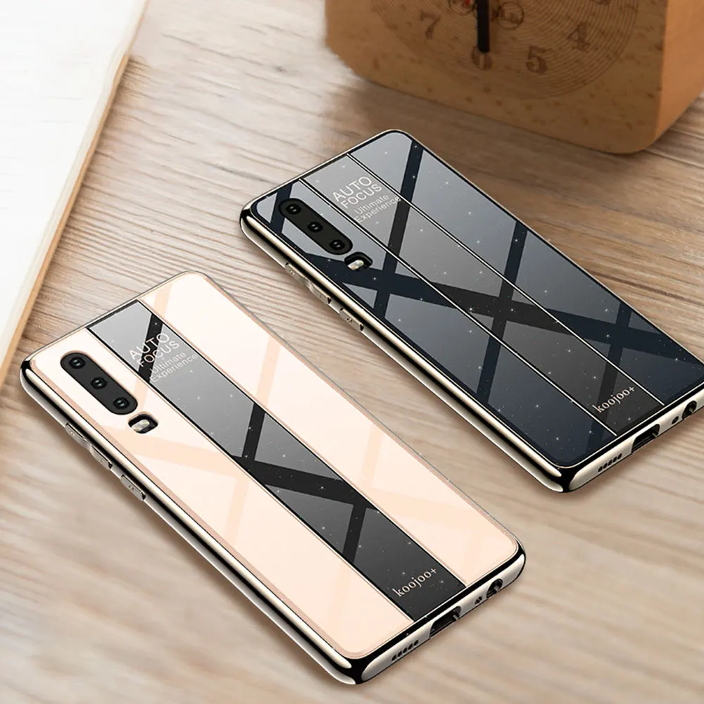 Зеркальный стеклянный чехол для Huawei P30 P20 P10 Pro роскошный защитный Mate 20 Mate10 Nova4 |