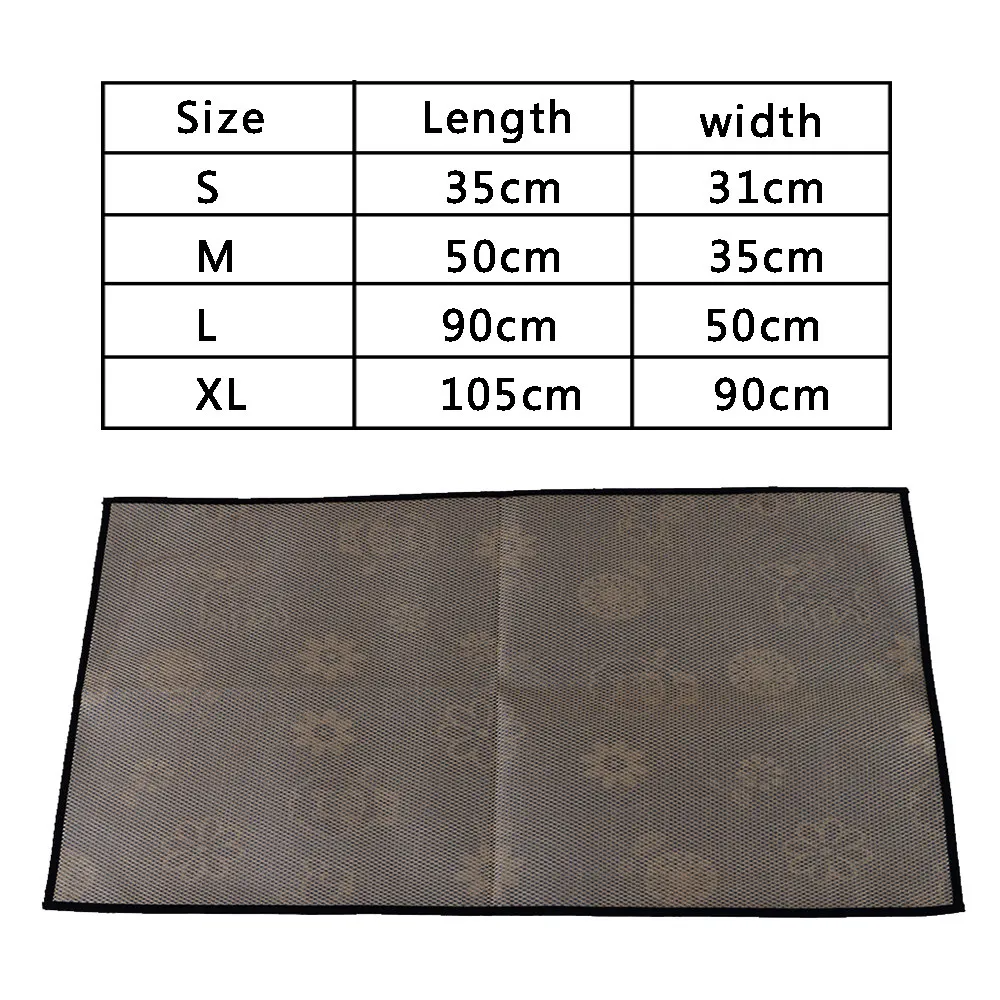 Summer Cooling Pet Mat Dog Bed In Ice Silk For Cats Dogs Waterproof Washable Small Medium Large Mats PG003 | Дом и сад