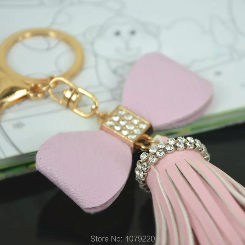 Новинка модное женское ювелирное изделие из искусственной кожи с розовым и белым