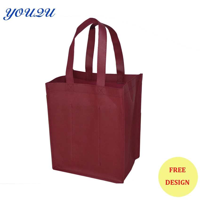 Сумка тоут для вина из нетканого материала 6 бутылок|tote bag non woven|bag wovennon woven |