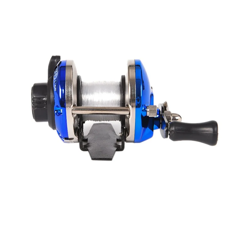 Катушка для заброса приманки миниатюрная катушка из металла рыболовного катушки