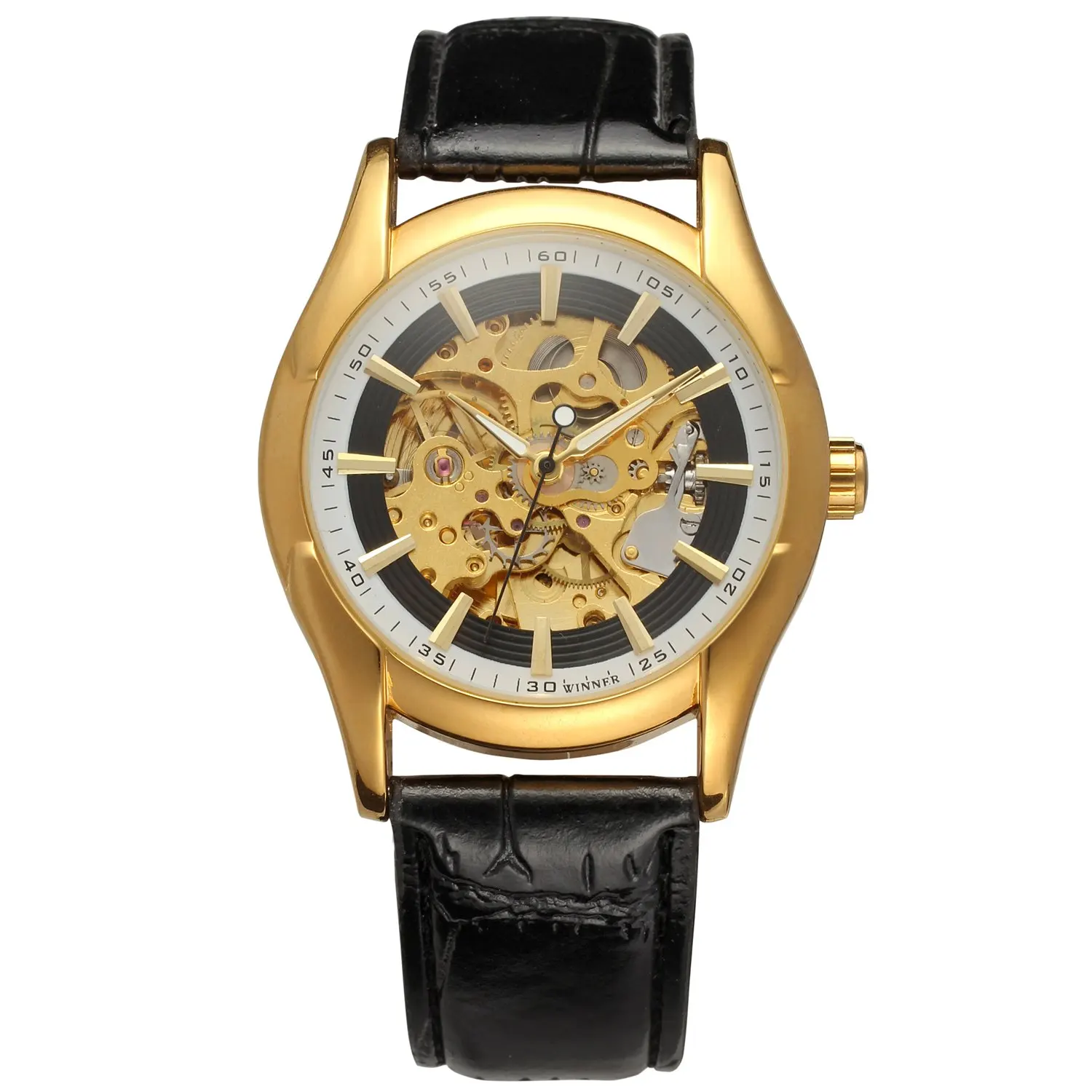 Топ победитель Autoamtic Механические мужские и женские часы Классический