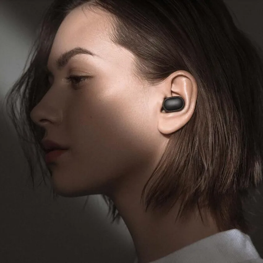 100% оригинальные наушники Redmi airdots беспроводные с голосовым управлением Bluetooth 5 0