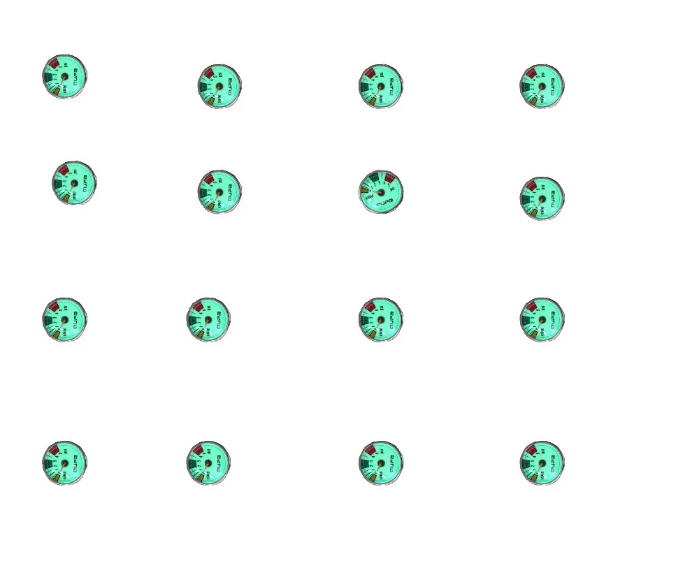 Цветной шар высокого давления светящийся мини датчик для бака/маркера 32 мм 2 шт. = 1