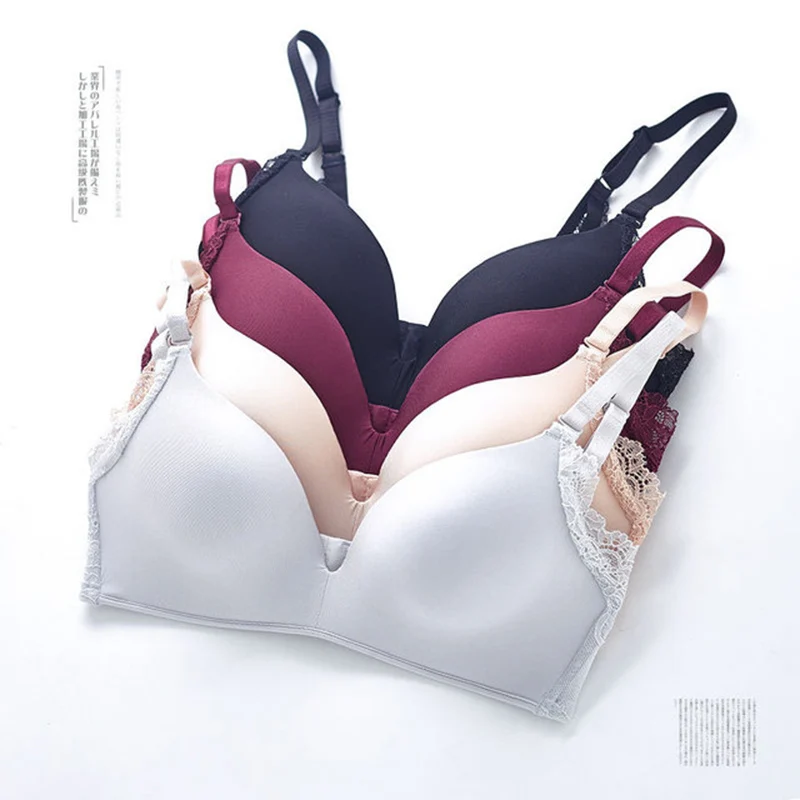 

Бюстгальтер женский кружевной без косточек, чашка 3/4, 70-85 B