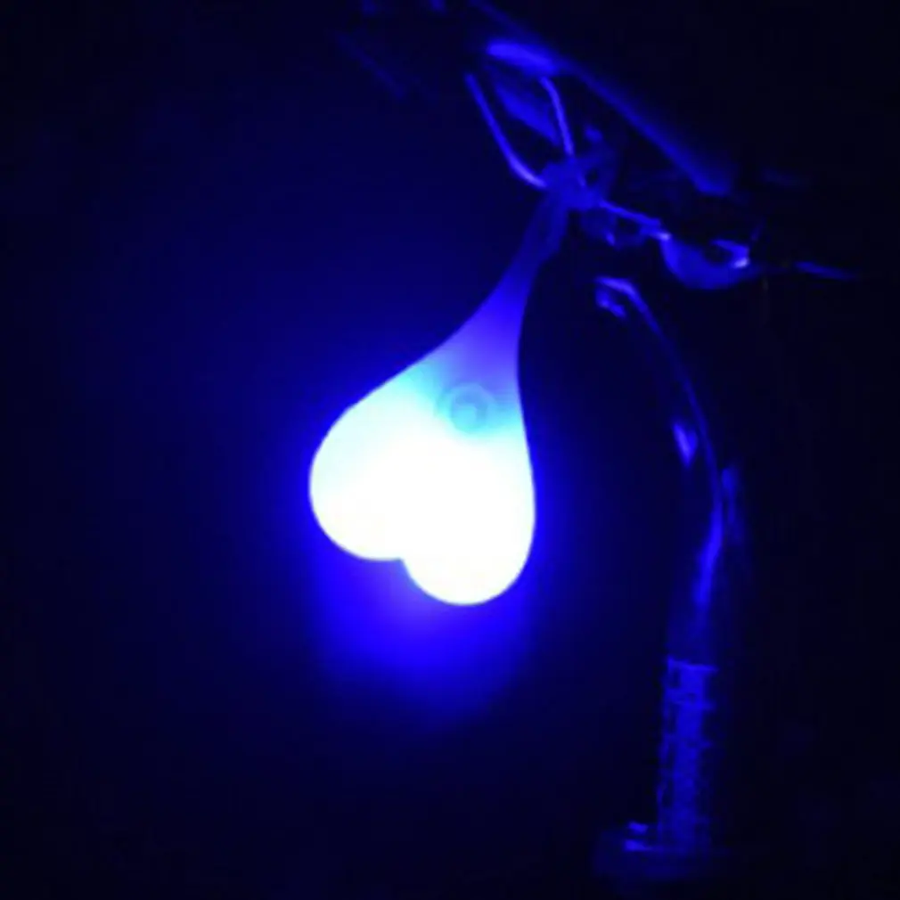 Blue Велосипедный спорт шары хвост силиконовый светильник MTB велосипед светильник s светодиодный задний фонарь для велосипеда с возможностью светильник Задние огни полезные Предупреждение светильник велосипед велосипедный спорт спинки сиденья продажи - Испускаемый цвет: Blue