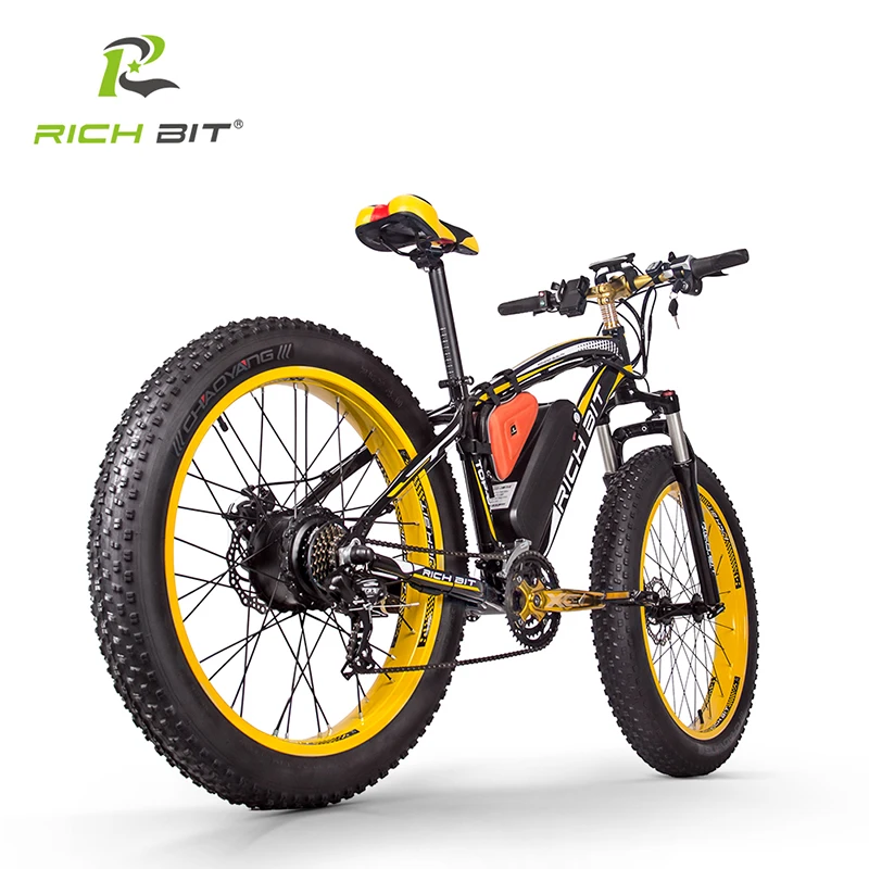 RichBit RT 012 Plus шины электровелосипеда 21 скорость 48 в 1000 Вт 17 Ач литиевая батарея