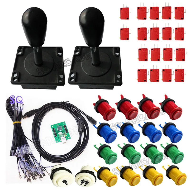 Комплект для самостоятельной сборки аркадных игр MAME ПК 2 игроков PS/3 в 1 USB