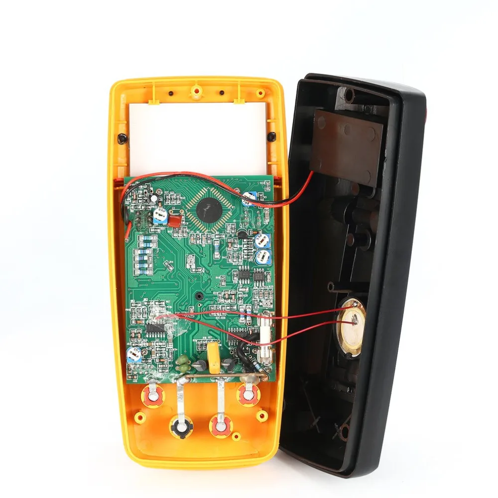 HC890C цифровой ручной мультиметр AC/DC Вольт Ампер Ом Емкость температура диод hFE