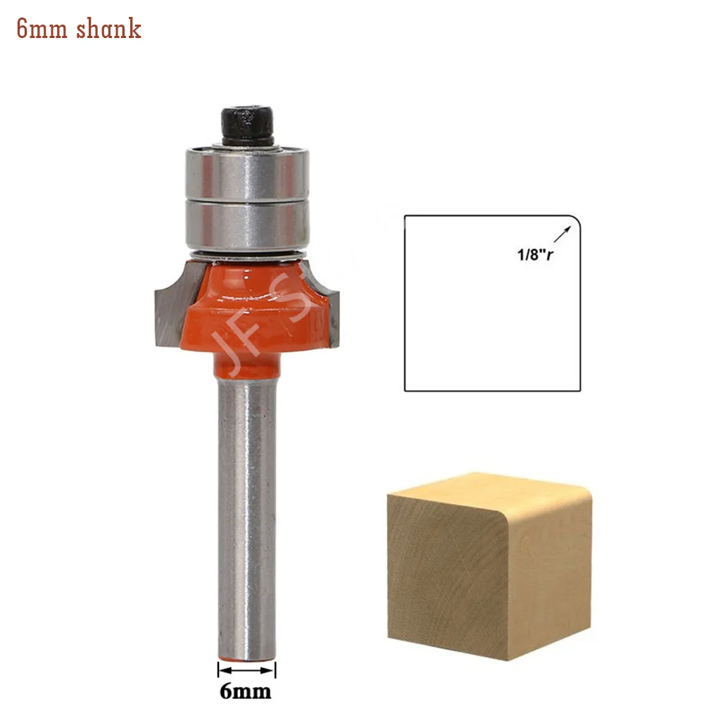 1 шт./компл. долота с подшипником 6 мм хвостовик ласточкин хвост фреза для