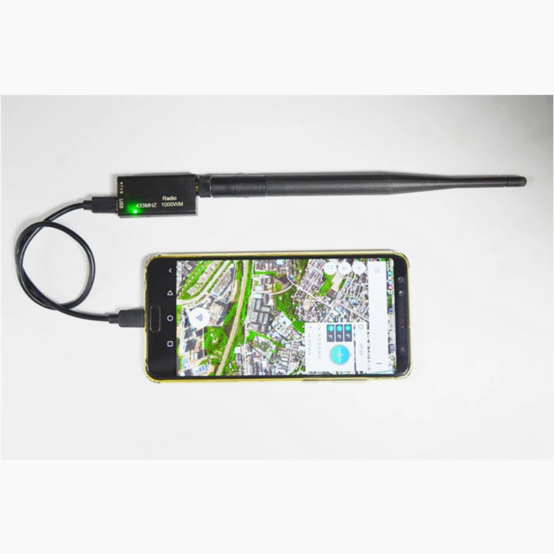 3DR радиотелеметрия 433 МГц комплект 1000 мВт данные Телеметрия TTL и USB-порт для APM Pixhawk