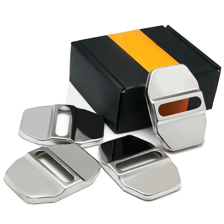 4PCS car door lock cover RAJQ-FIATR12 For Fiat Wyatt 12-14 14-15 Freemont Ottimo Viaggio stainless steel | Автомобили и мотоциклы
