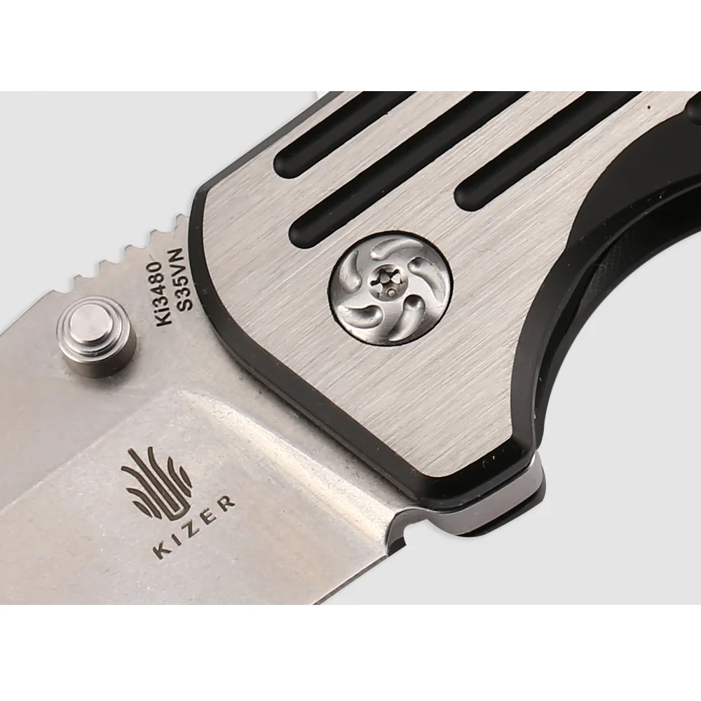 Kizer складной карманный нож Rogue Ki3480 Титан edc Походный охотничий инструменты для