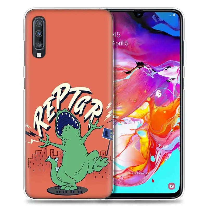 Rugrats удивительные чехол для samsung Galaxy A50 A70 A80 A60 A40 A30 A20 A10 M30 M20 M10 A6 A8 плюс A5 A7 A9 силиконовый чехол для телефона