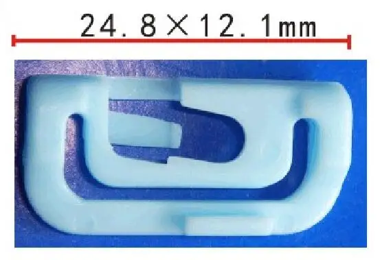 shhworldsea 100pcs car plastic clip Windowshield Moulding Clip | Автомобили и мотоциклы