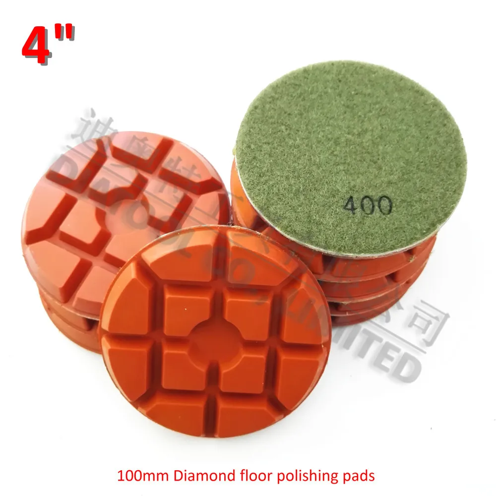 

Алмазные накладки DIATOOL, комплект из 9 шлифовальных дисков диаметром 400 мм для полировки пола, из гранита, мрамора, бетона, 4 дюйма, SA622