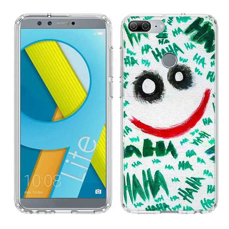 Клоун Джокер Fundas силиконовый чехол для телефона для huawei Honor 20 Pro 10 9 lite 8X 8A 20i 8C 8S V20 Y5 Y6 Y7 Y9 крышка